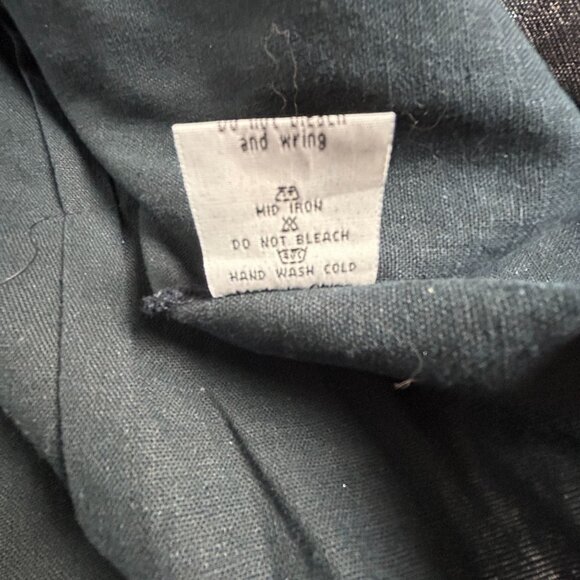 Pretty Angel Fashion Womens Black Metallic Button-Front Jacket Coat Linen Blend - Picture 5 of 10